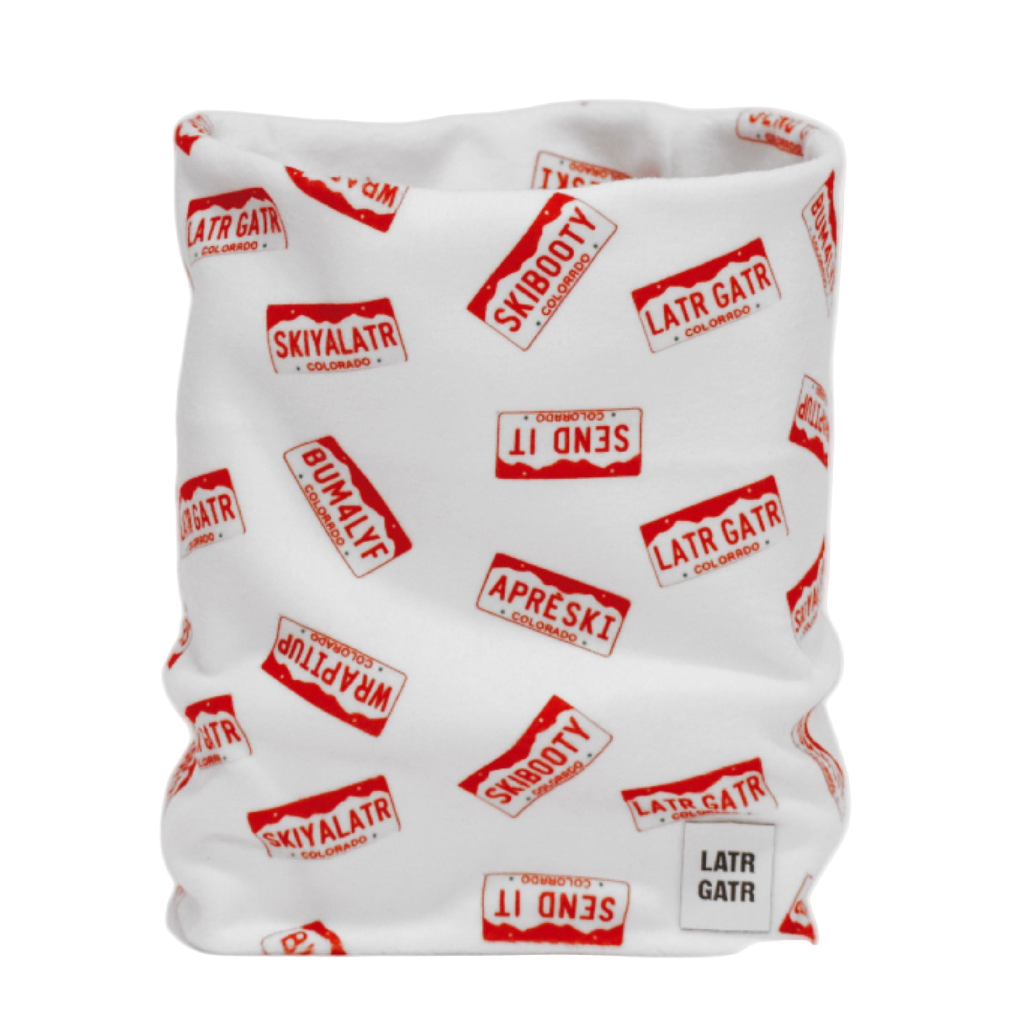 BUM4LYF Polartec Fleece Neck Gaiter | Ski Bum Neck Warmer – LATR GATR
