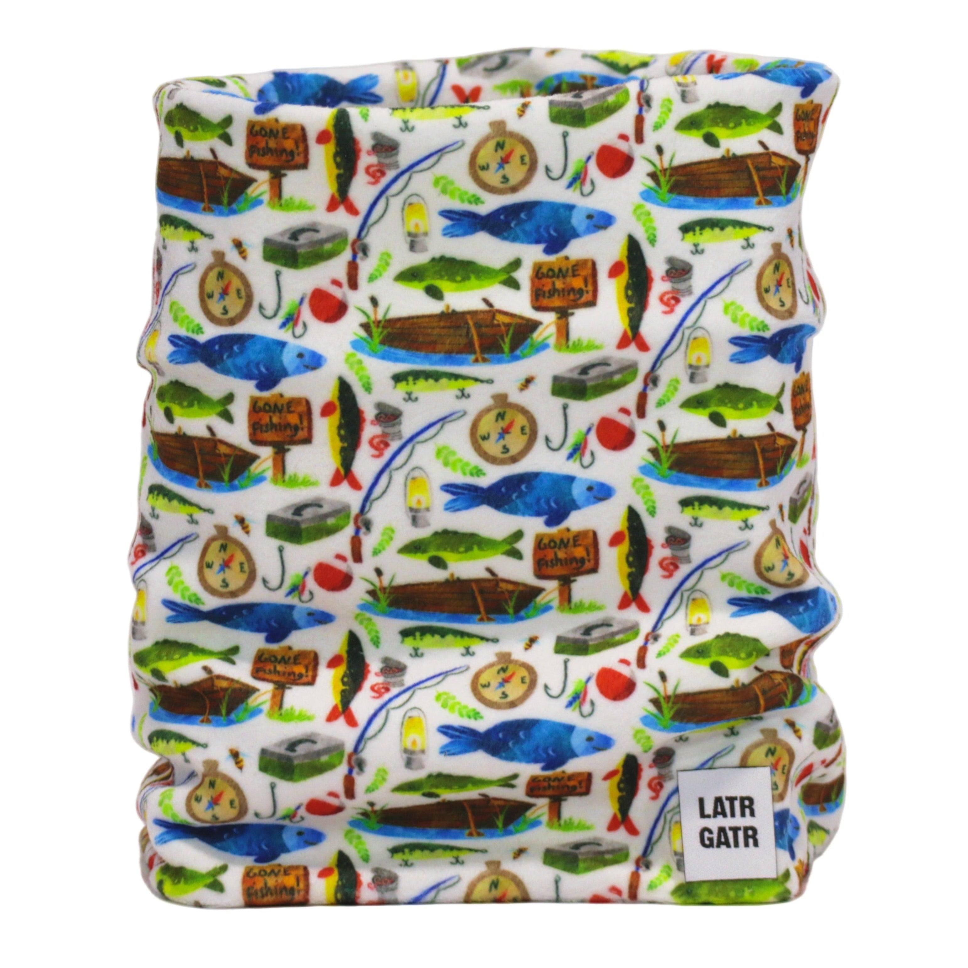 Gone Fishin'  - Polartec® Fleece Neck Gaiter