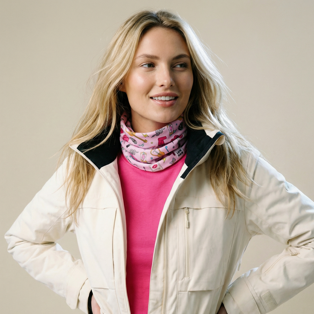 Life of a Ski Girl - Polartec® Fleece Neck Gaiter