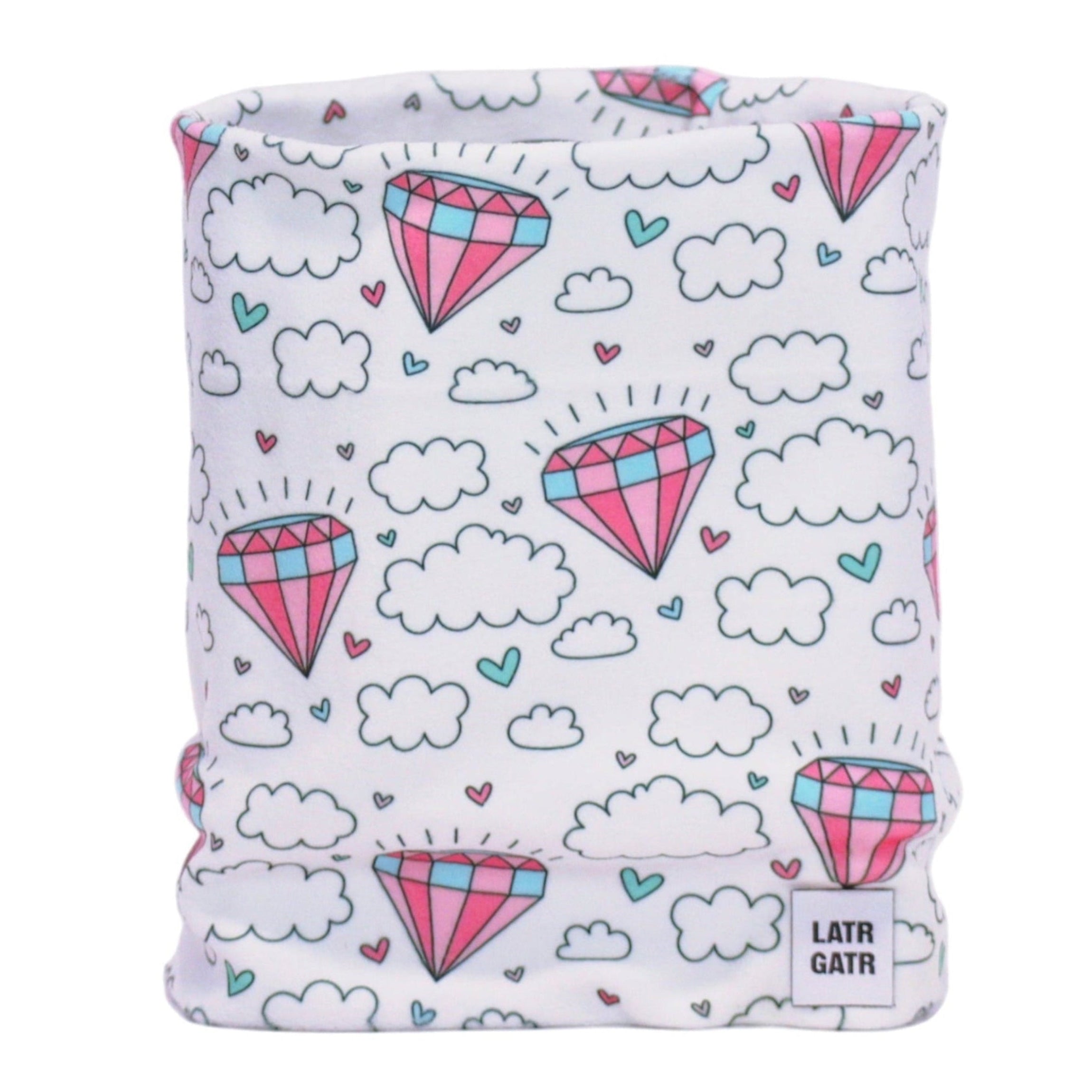 Lucy's Diamonds - Polartec® Fleece Neck Gaiter