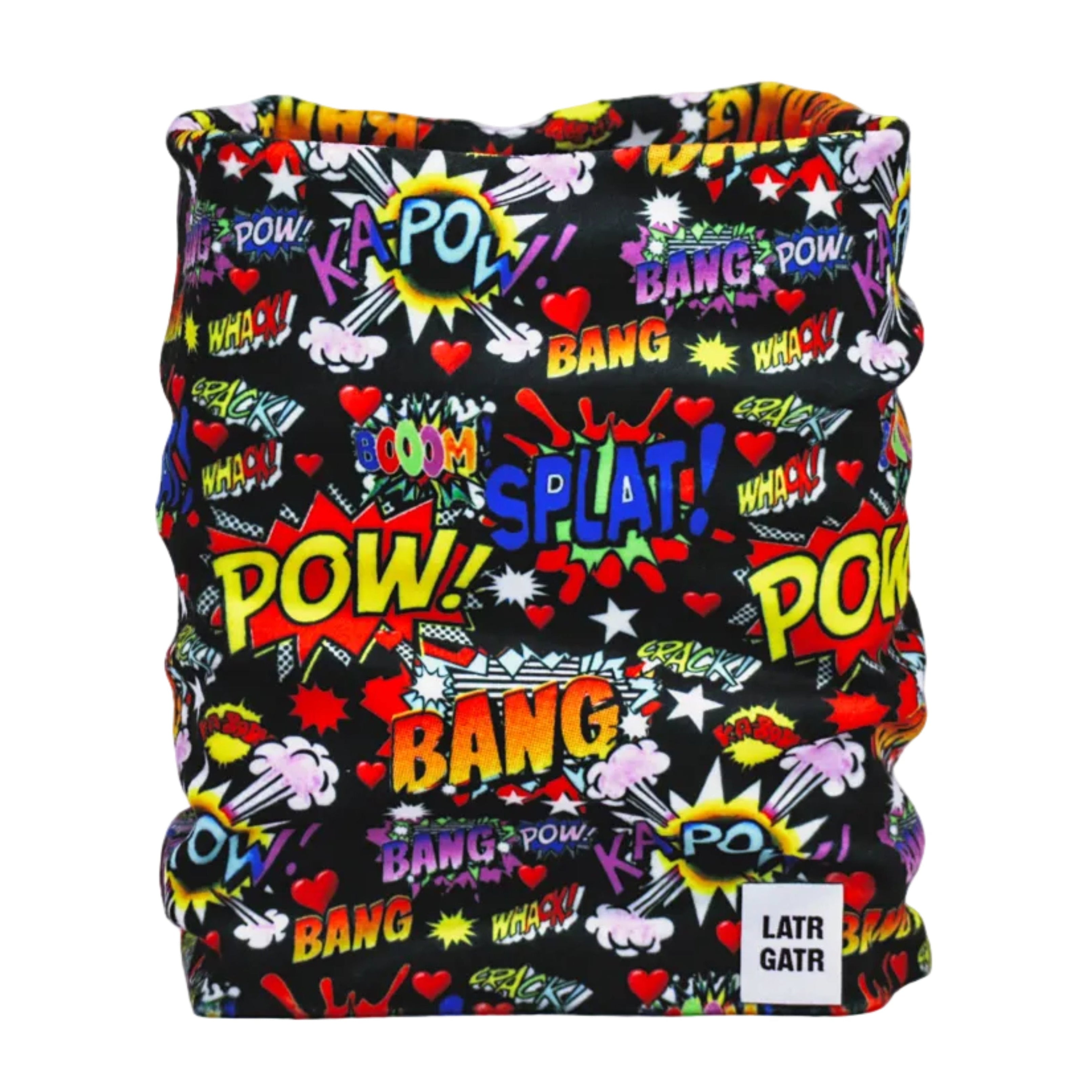 BANG! POW! Neck Gaiter - Double-Layer Polartec® Fleece – LATR GATR