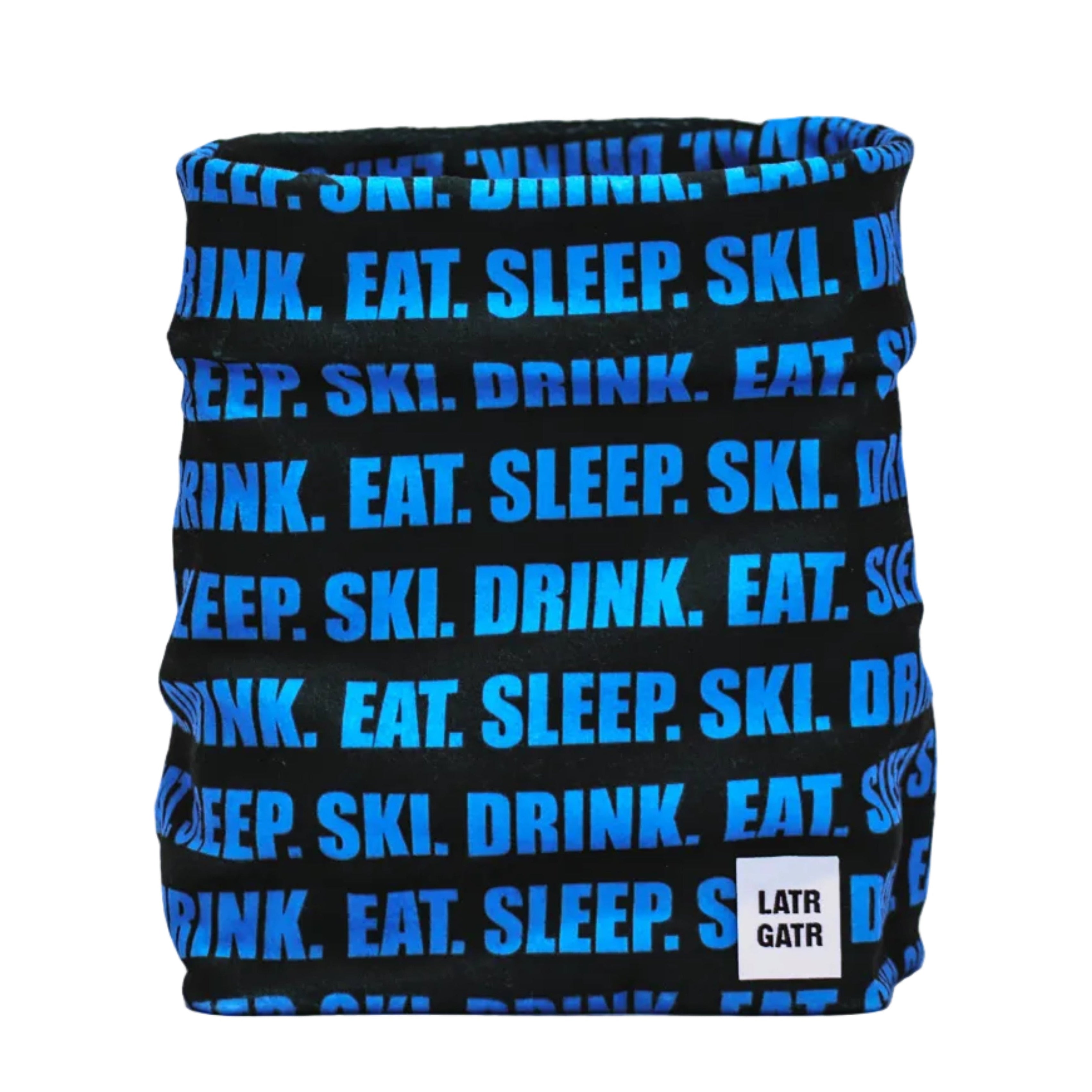 Eat Sleep Ski - Polartec® Fleece Neck Gaiter